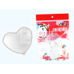 GLOBOS CORAZON BOLSA C/50 C. BLANCO
